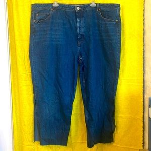 ASOS Wide Leg Capri Jeans size 22